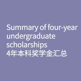 Summary of the 4-Year University Scholarship(Chinese/Eng