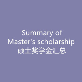 Summary of Master's Scholarship(Chinese/English)